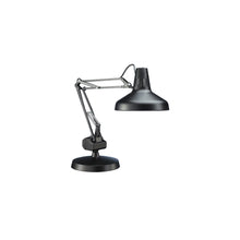 black luxo lc combo task lamp with weighted base