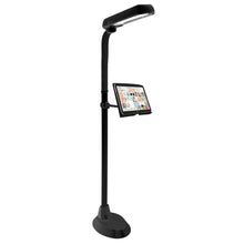 OttLite Floor Lamp with Tablet Holder