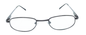 powerspecs prismatic half eye gunmetal 47mm spectacles