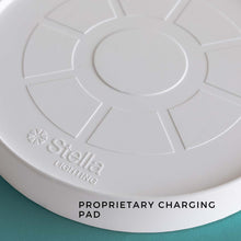 close-up of charging pad